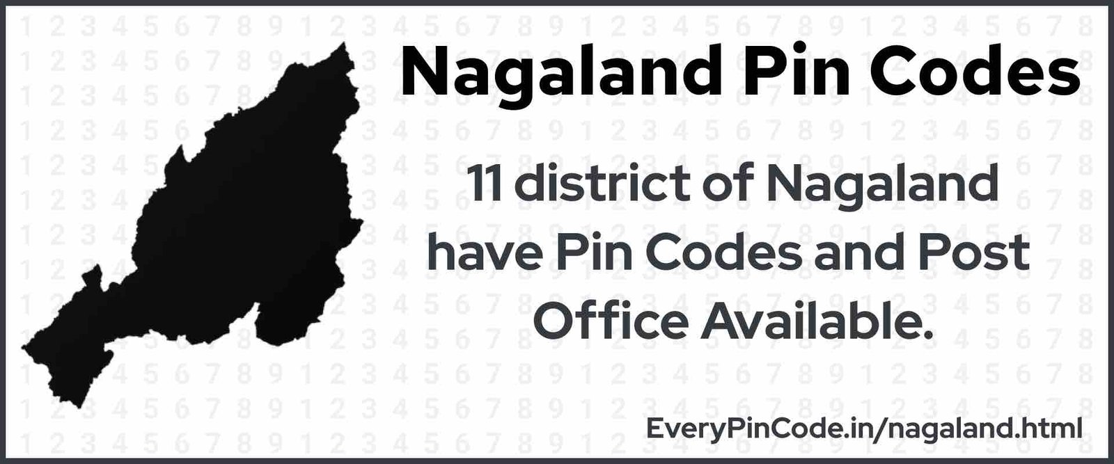 Pin Code List for Nagaland | Post Office List for Nagaland